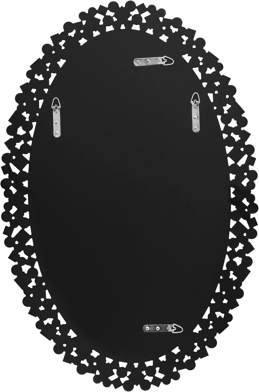 SHYFOY Oval Wall Mirrors Decorative, Ornate Accent Mirror