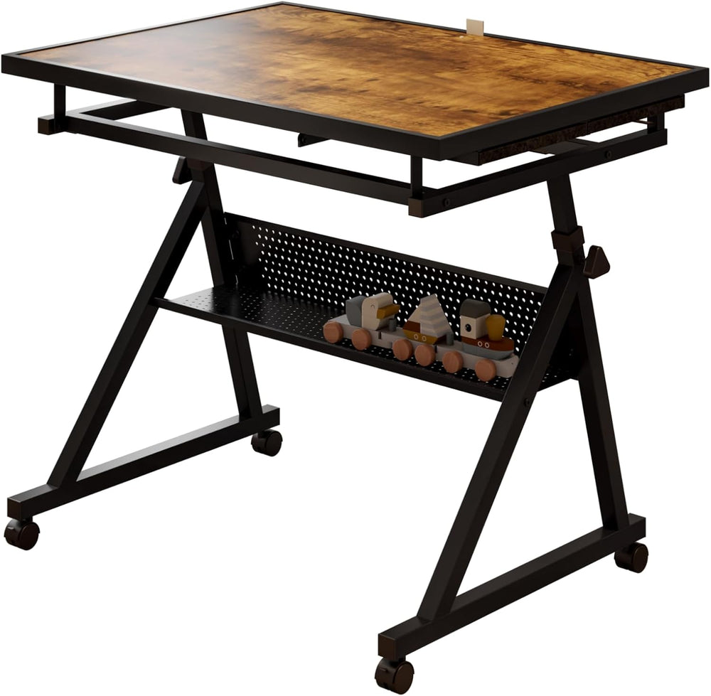 1500Pcs Jigsaw Puzzle Tables for Adults with 4 Trays,Black | Puzzle Board Tab...