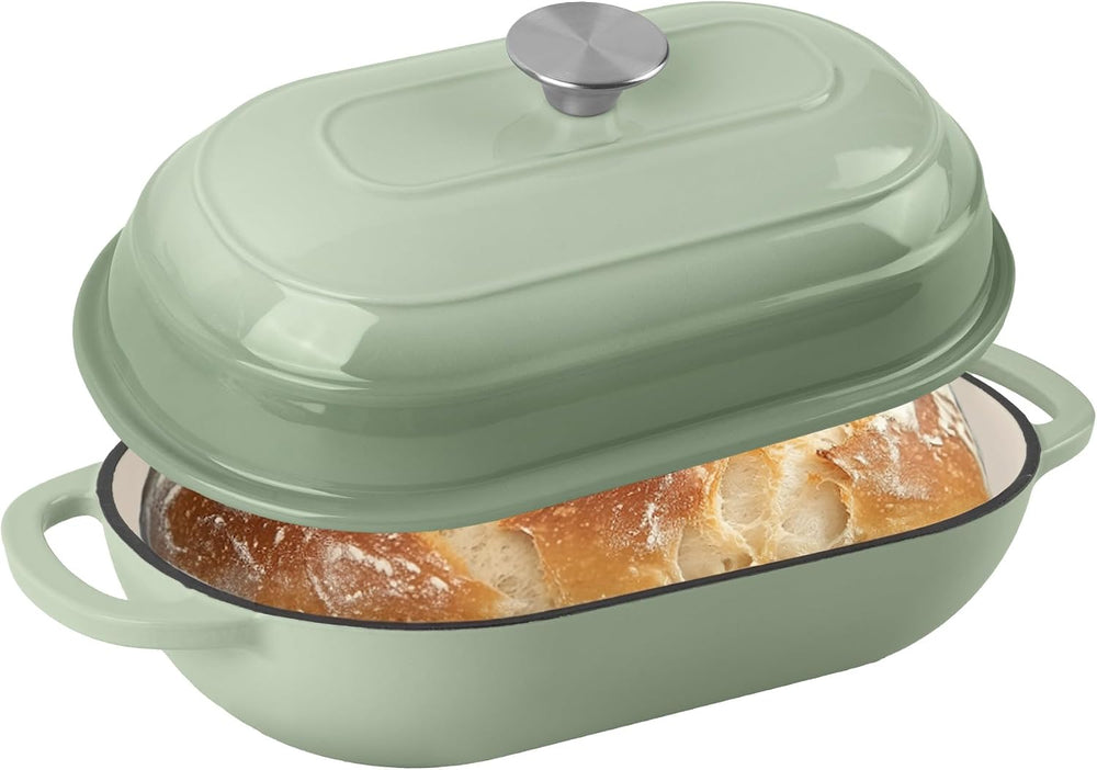 Premium Enameled Cast Iron Dutch Oven