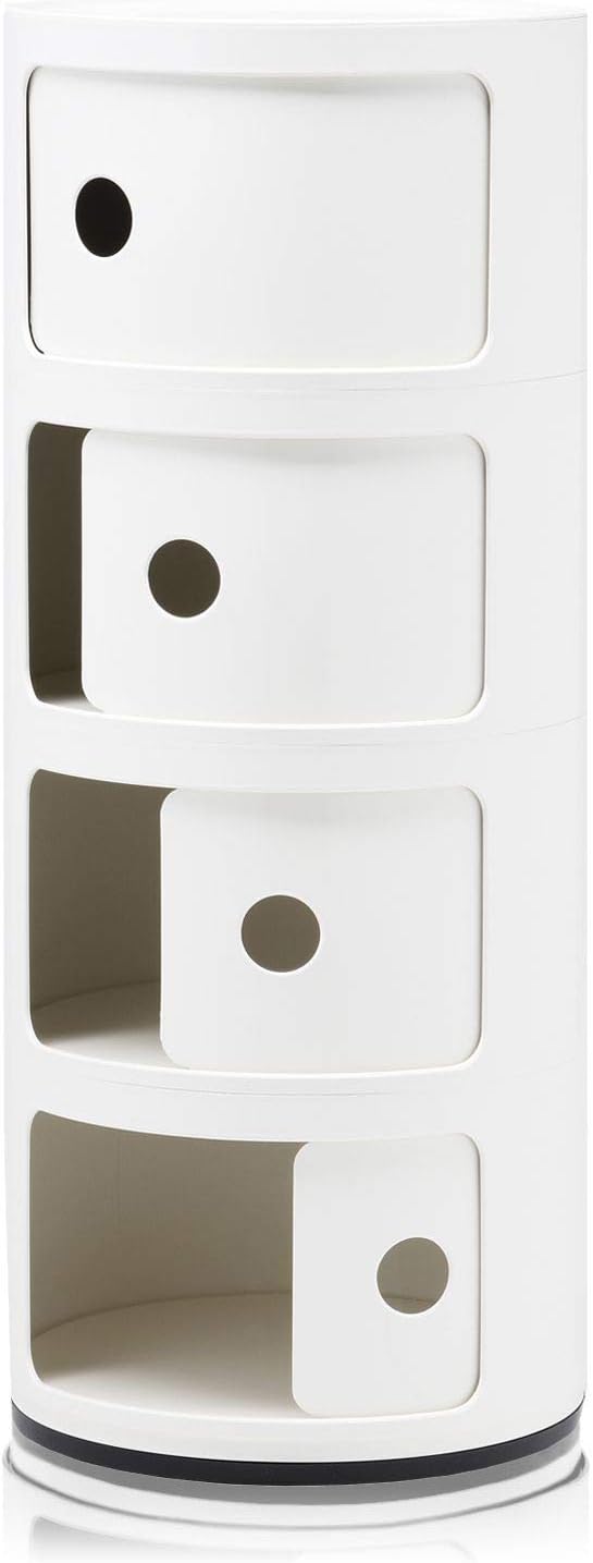 Kartell 0 Componibili, White, 32x32x77 cm