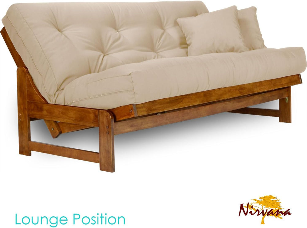 Nirvana Futons Arden Futon Set - Full Size Futon Frame with Mattress Included...