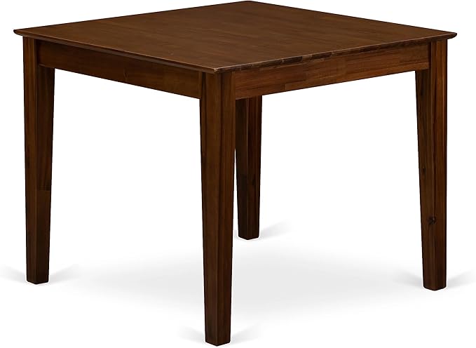 East West Furniture OXEL3-AWA-05 3 Piece Dining Room Table Set Contains a Squ...