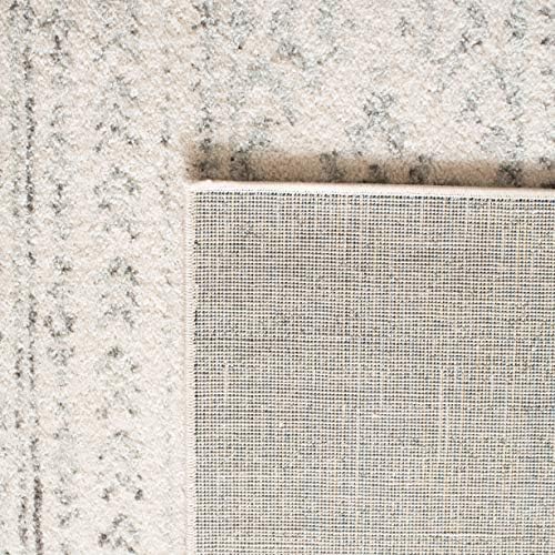 SAFAVIEH Tulum Area Rug 8x10, Large Ivory & Grey TUL272A