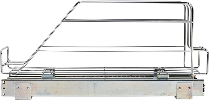 Household Essentials Glidez Multipurpose Chrome-Plated Steel Pull-Out/Slide-Out