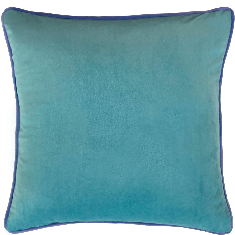 Teal Blue Coastal Decorative Throw Pillow Covers, Set of 4, 18x18 Inch Beach ...