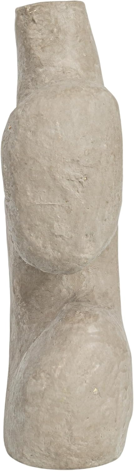 Bloomingville Grey Paper Mache Vase