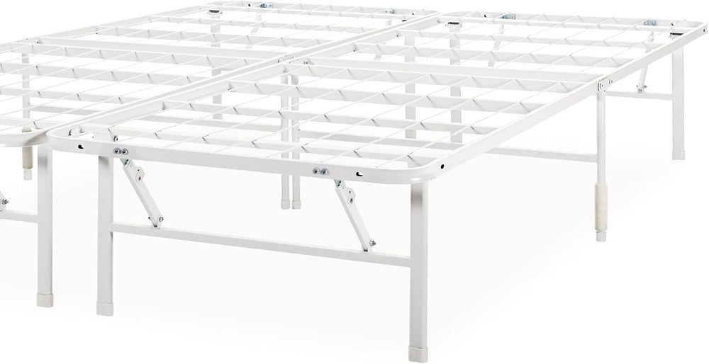 Zinus SmartBase Tool-Free Assembly Mattress Foundation, 14 Inch Metal Platfor...
