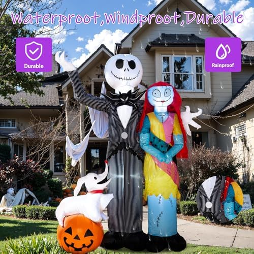 Nervure 6Ft Halloween Decoration Outdoor Inflatable - Halloween Inflatable De...