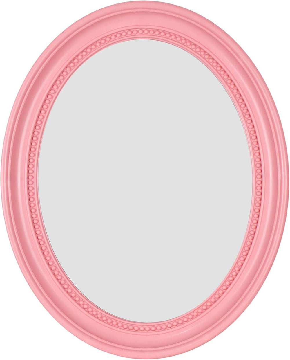 Funerom 20 x 16 inch Pink Wall Mirror Oval Bathroom Mirror Bedroom Mirror
