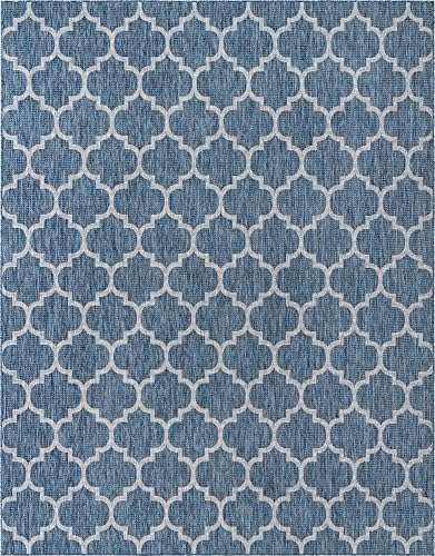 Unique Loom Outdoor Trellis Collection Area Rug (10' x 14' 1" Re...