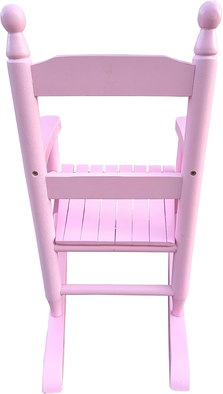 Small Rocking Light Pink Chair- Indoor or Outdoor