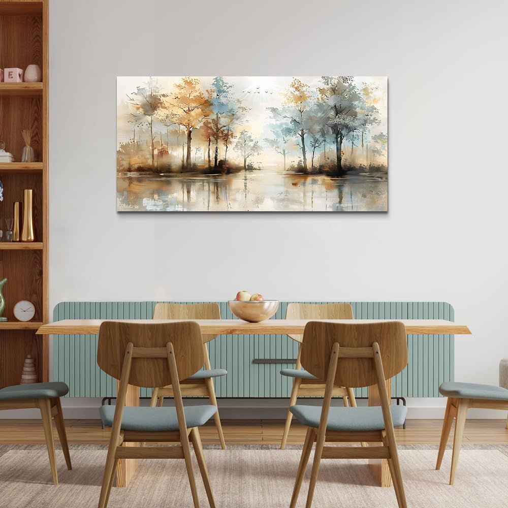 Lapremoly Large Wall Decor For Living Room Framed Wall Art for Bedroom Abstra...