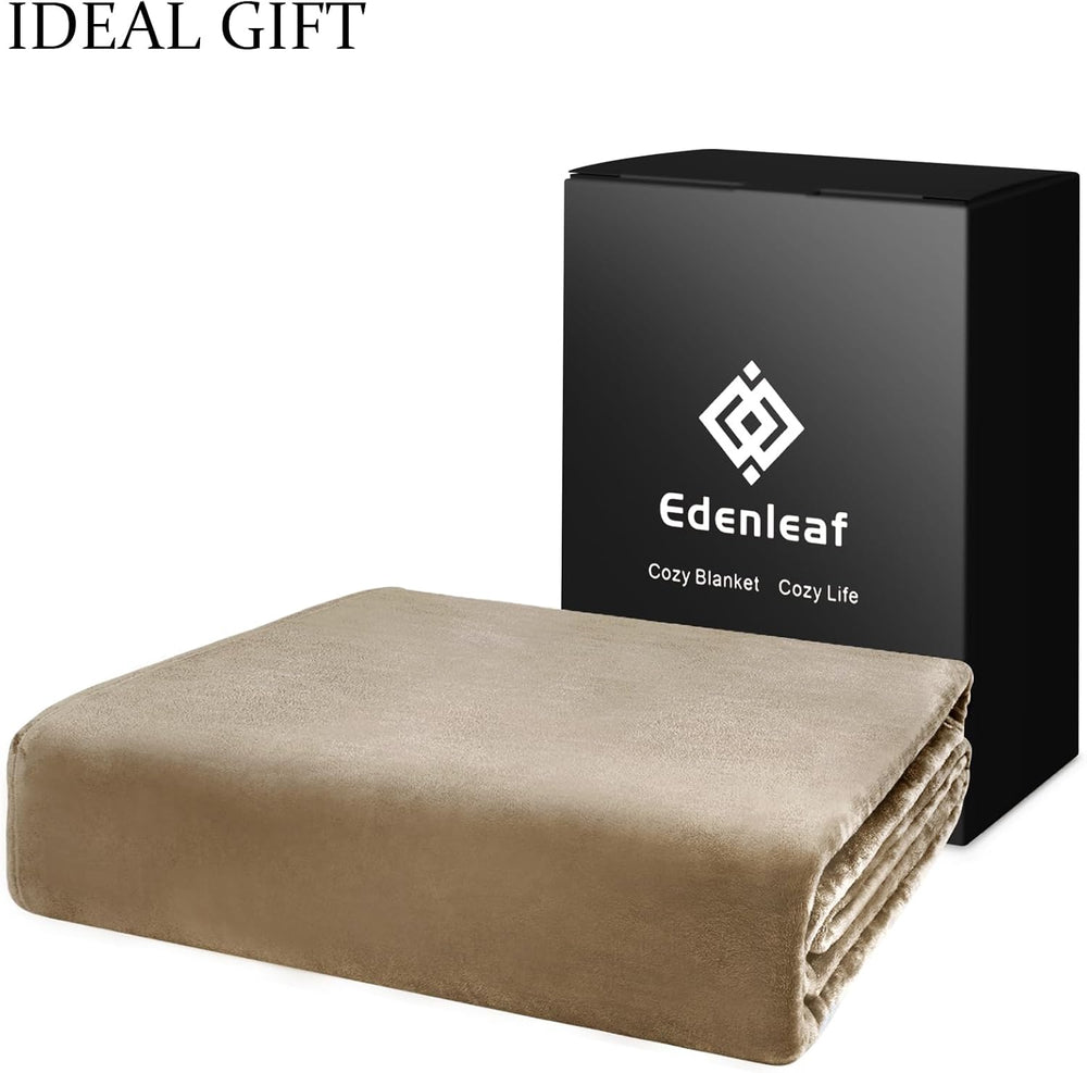 Edenleaf Big Oversized Soft Blanket, Giant Fleece Companion 120x120, Californ...