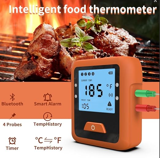 Smart Wireless Meat Thermometer Digital
