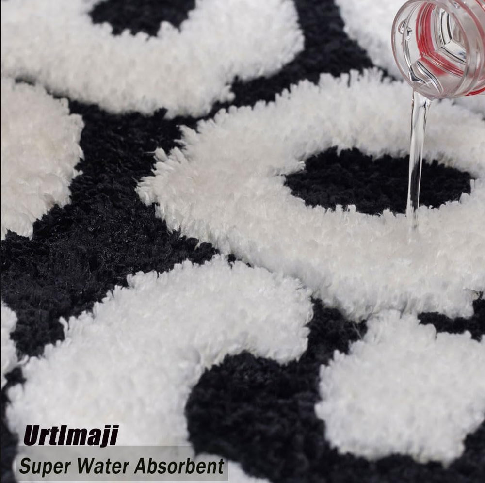 Large You Look Good Rug Black Bath Mats for Bathroom, Cute Bathroom Rugs Non ...