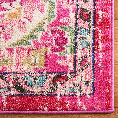 SAFAVIEH Monaco Area Rug 8x10, Large Pink & Multi MNC243D