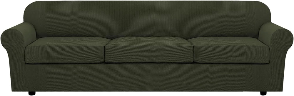 H.VERSAILTEX 4 Piece Stretch Sofa Covers