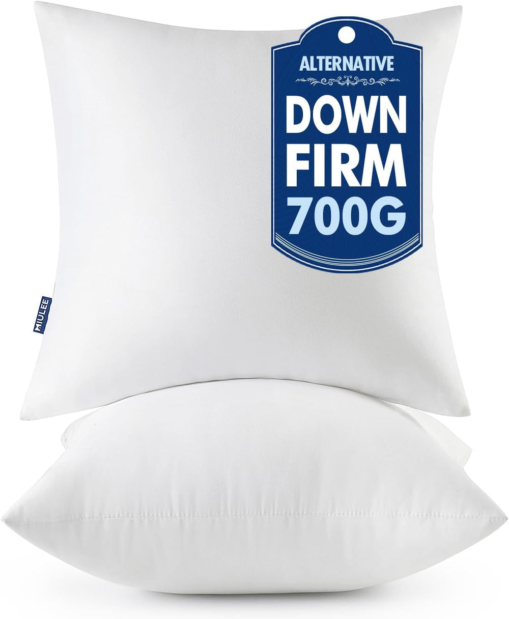 MIULEE Throw Pillows Inserts