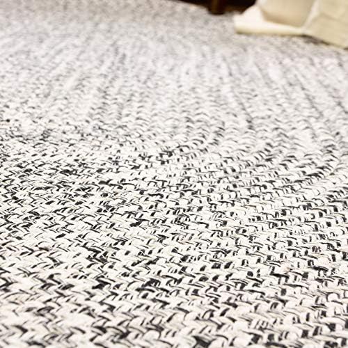 Super Area Rugs Farmhouse Braided Rug Soft Cotton Kitchen Reversible Carpet, ...