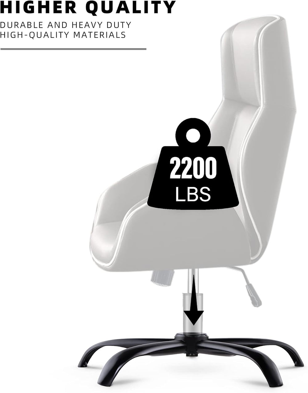 Sytopia Office ChairBaseReplacement, Heavy Duty Office ChairBase 28 Inch, Cha...
