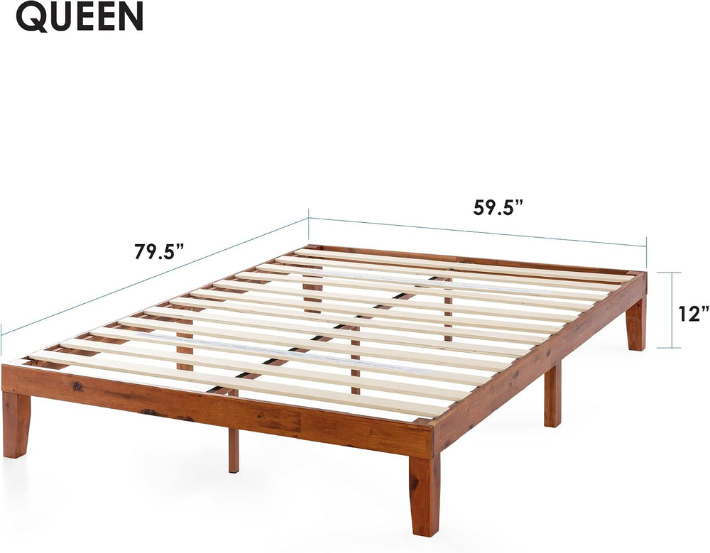 Mellow Naturalista Classic - 79.5"L x 59.5"W x 12"H Inch Solid...
