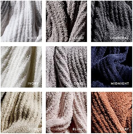LUXOME Ultra Plush Throw Blanket | Super Soft | 75"x100" | Viscose ...