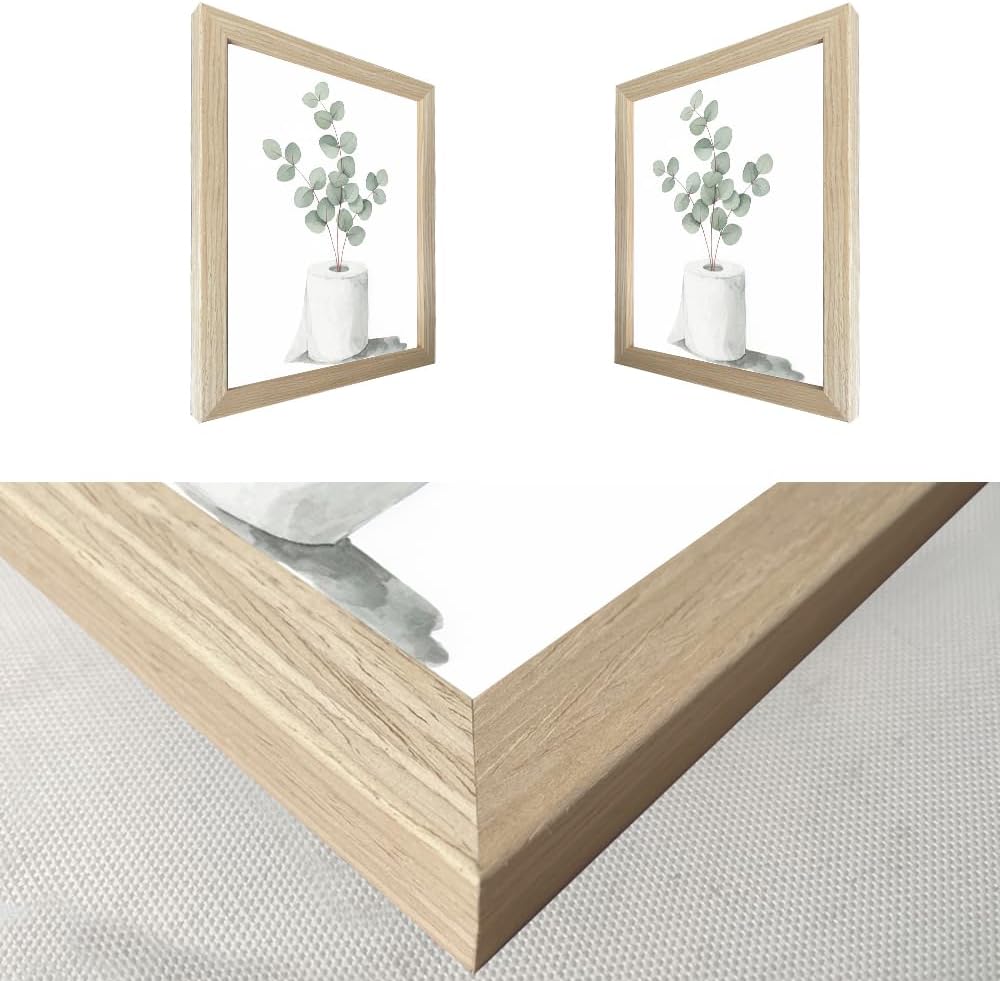 Sage Green Bathroom Wall Decor Framed Plant Print Botanical Bathroom Wall Art...
