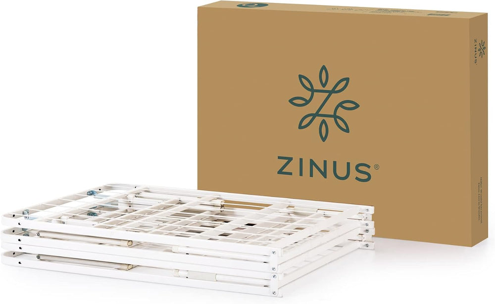 Zinus SmartBase Tool-Free Assembly Mattress Foundation, 14 Inch Metal Platfor...