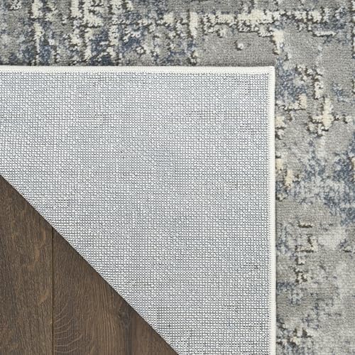 Nourison Home Concerto Dark Grey 7'10" x 9'10" Area Rug - E...