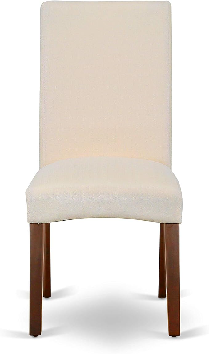 East West Furniture ANDR5-MAH-01 5 Piece Kitchen Table & Chairs Set Inclu...