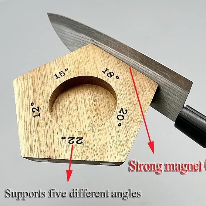 Acacia Rolling Knife Sharpener