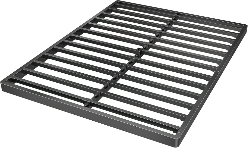 Superay 2 Inch King Box Spring Low Profile Metal Bed Base, Easy Assembly