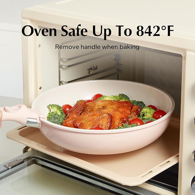 Redchef Pans and Pots Set Nonstick, Ceramic Cookware Set