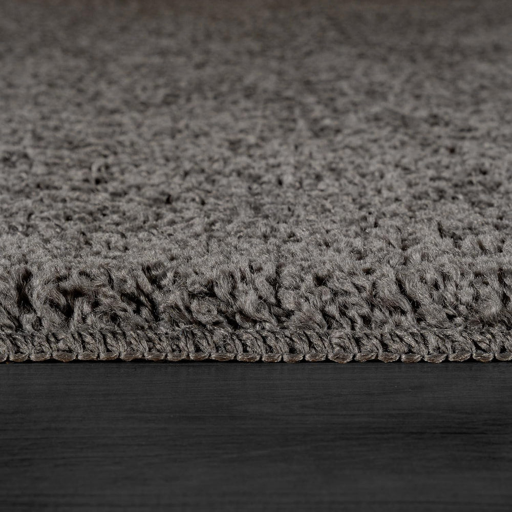 Area Rug 2x3 Dark Gray Door Mat Washable Indoor Rug Ultra Plus Thick Pile Sol...