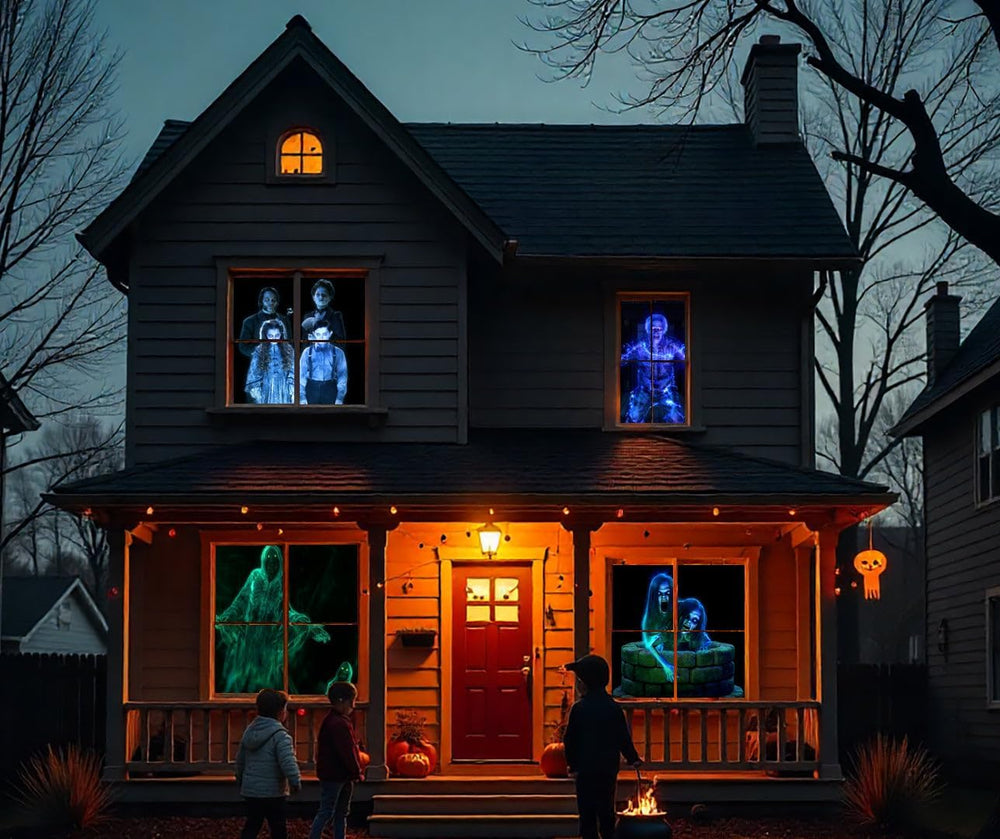 AtmosFXยฎ Spooky Halloween Hollusion Vol 1 Digital Decoration on USB Includes ...