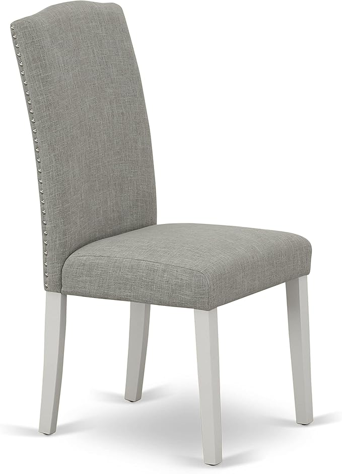 East West Furniture X097EN206-6 6 Piece Dining Set Contains a Rectangle Dinin...