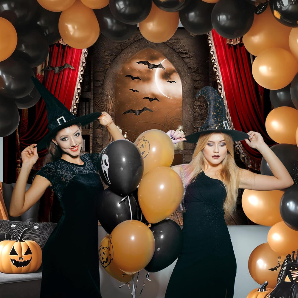 Halloween Photography Backdrop Medieval Castle Background 10x7ft