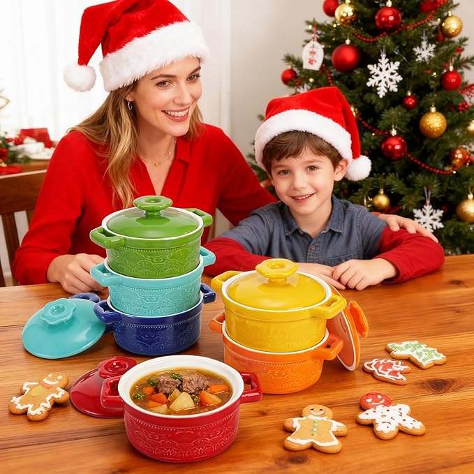 Hacaroa Set of 6 Mini Cocotte
