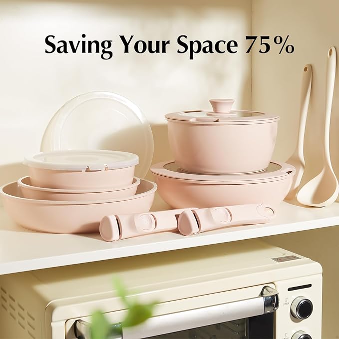 Redchef Pans and Pots Set Nonstick, Ceramic Cookware Set