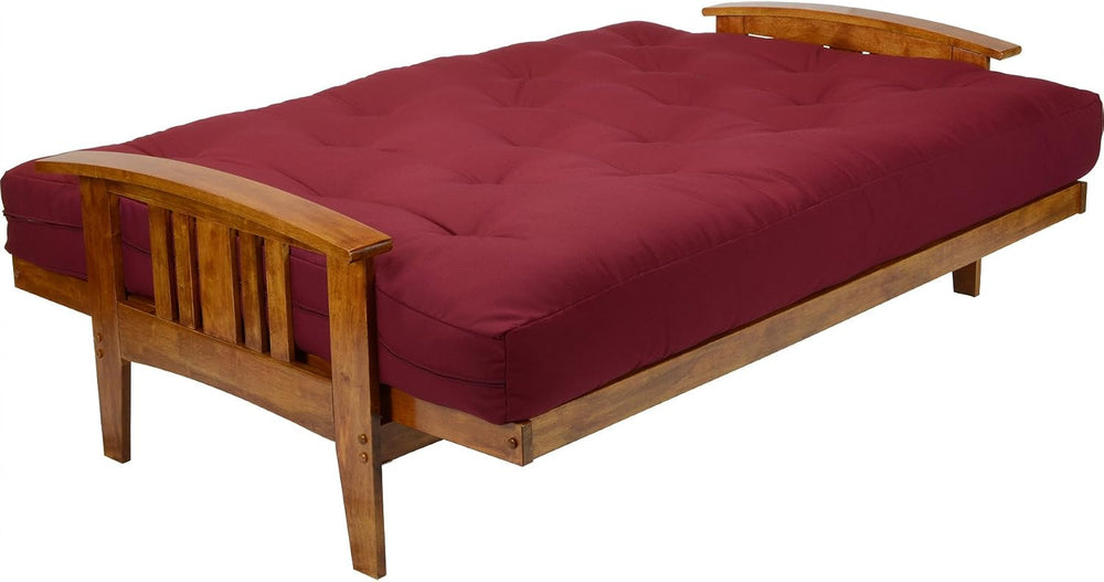 Nirvana Futons Westfield Futon Frame - Queen Size (Frame Only), Solid Hardwoo...