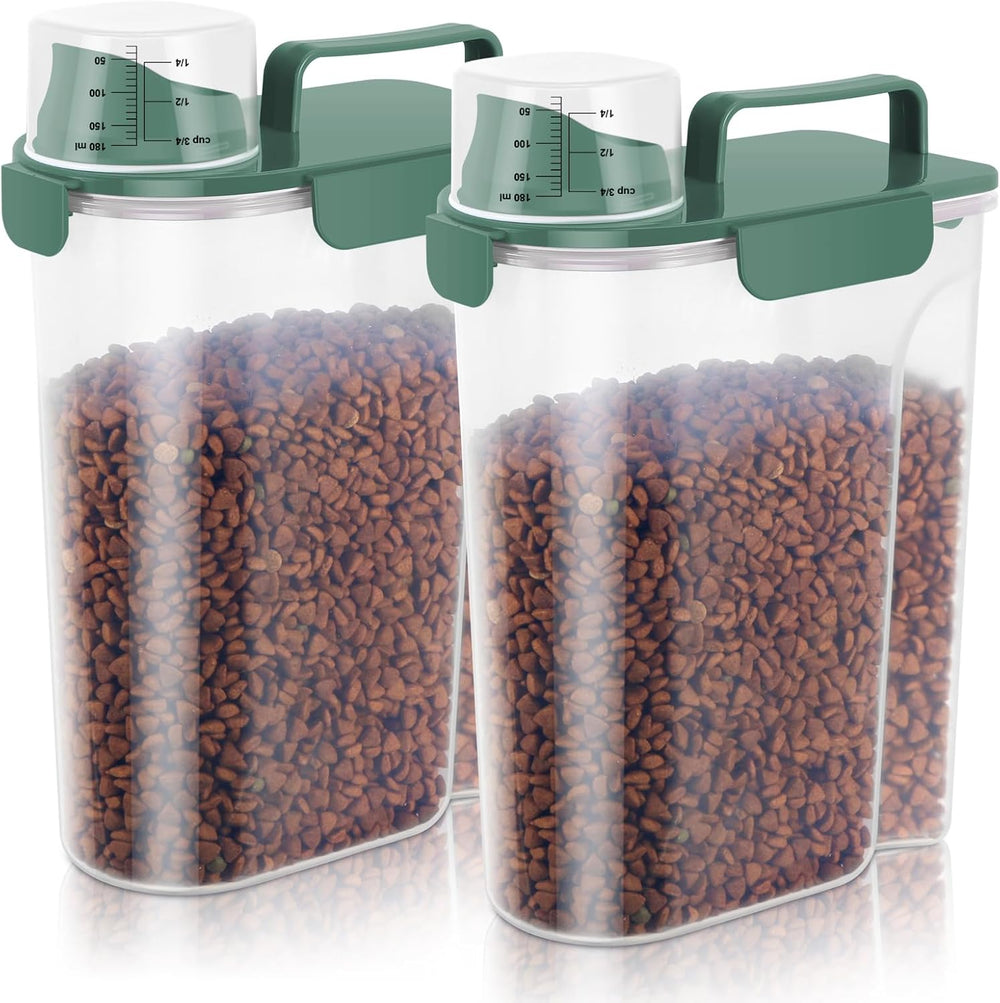 LEAWALK 5-7lbs Cat Dog Storage Container Portable
