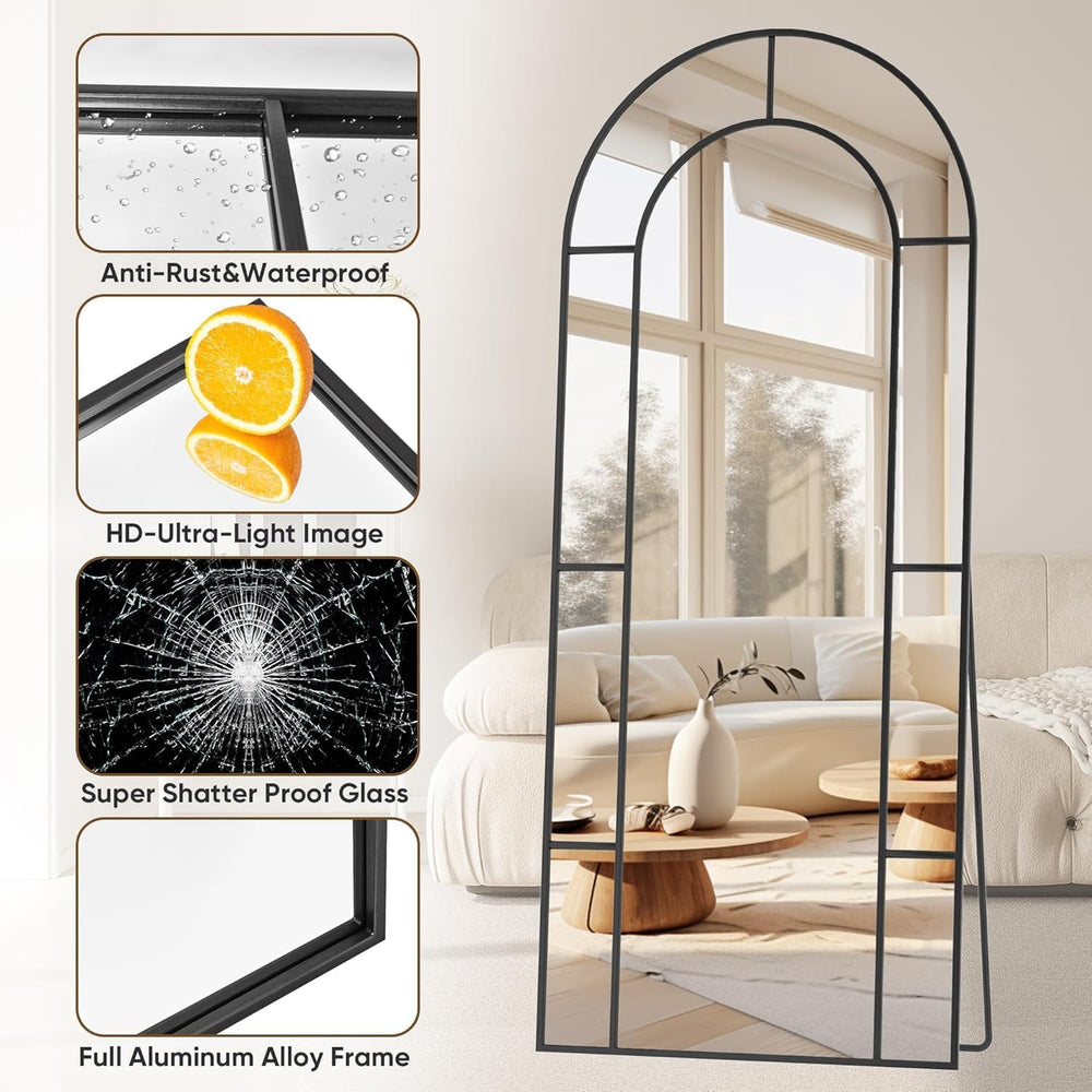 AUYHM Floor Length Mirror,Nano Glass Oversized Mirror Full Length,34"x76...