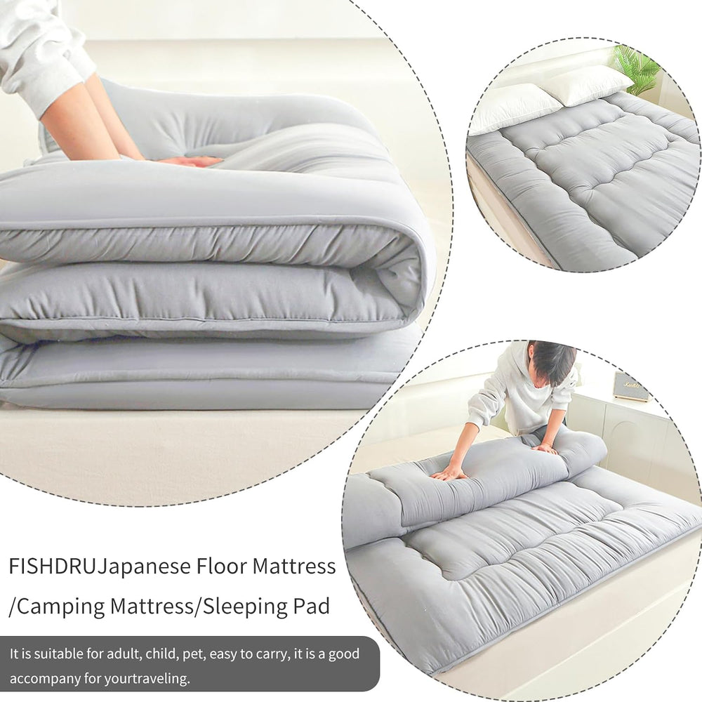 Futon Mattress, Japanese Floor Mattress,Japanese Floor Bed,Tatami Foldable Be...