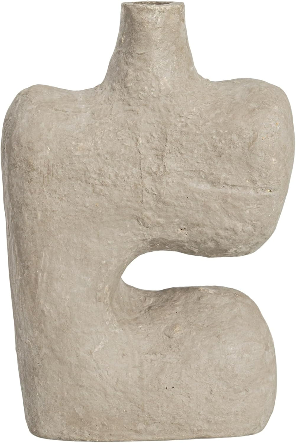 Bloomingville Grey Paper Mache Vase