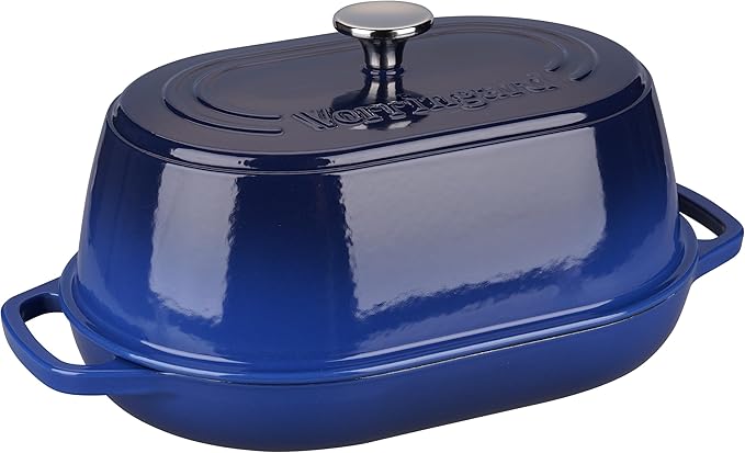 VORRINGARD Enameled Cast Iron Dutch Oven Pot