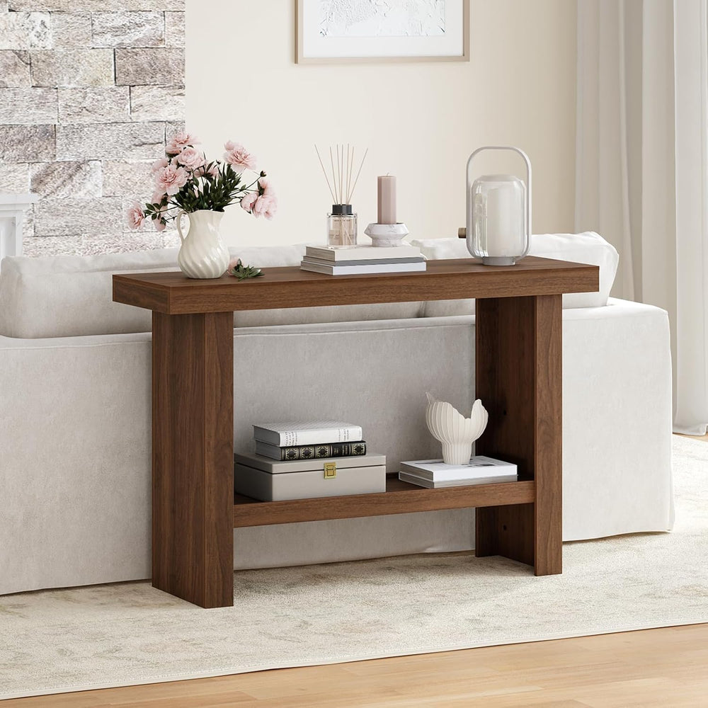 MAHANCRIS Console Table, 39.4'' Entryway Table for Hallway, Narrow So...