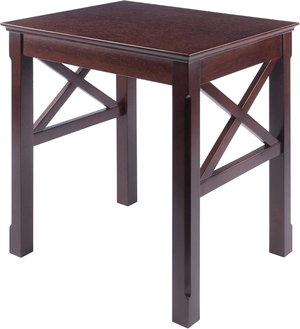 Winsome Xola Nesting Tables, Cappuccino | Small Square Coffee or End Table Se...