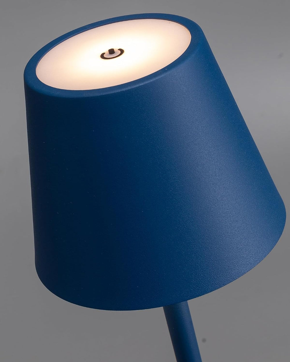 KDG 2 Pack Cordless Blue Table Lamps, Rechargeable Portable LED Desk Lamps