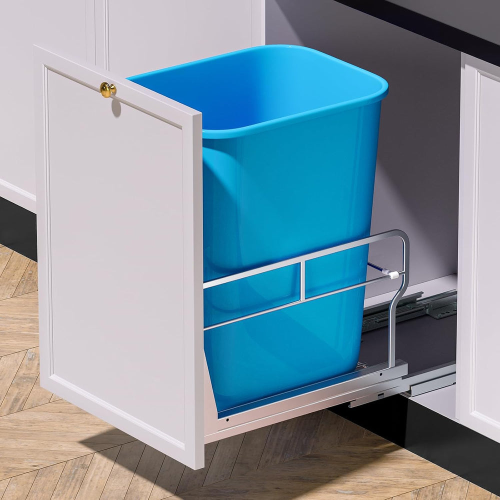 Insputer Pull Out Trash Can Under Cabinet