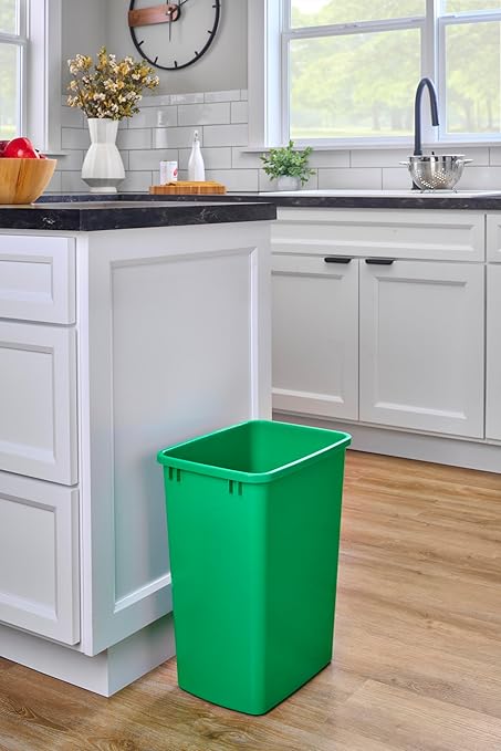 Rev-A-Shelf Polymer Replacement 35 Quart Trash Bin Recycle Waste Garbage